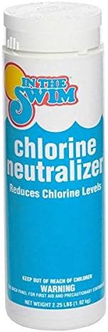 In The Swim Chlorine Neutralizer for Swimming Pools - Quickly Reduces Chlorine Sanitizer Levels - 90% Sodium Thiosulfate - 2.25 Pounds