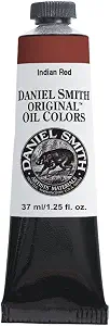 DANIEL SMITH Original Oil Color Paint, 37ml Tube, Indian Red, 284300034