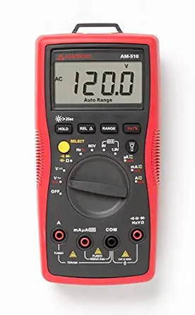 Amprobe AM-510 Commercial/Residential Multimeter with Non-Contact Voltage Detection