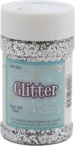 Sulyn SUL51121 4 oz. Glitter Jar - Silver