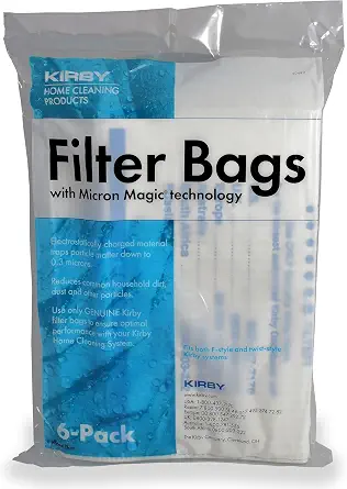 Kirby 204811 Filter Bag Six Pack Micron Magic HEPA (54 Bags)