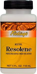 Fiebing's Acrylic Resolene, 4 Oz. - Protects Leather Finish