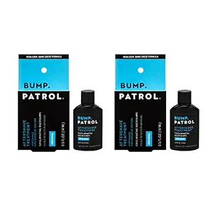 Bump Patrol Original Formula After Shave Bump Treatment Serum - Razor Bumps, Ingrown Hair Solution for Men and Women - 0.5 Ounce 2 Pack