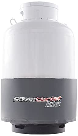 Powerblanket PBL420 Gas Cylinder Heating Blanket (Propane), 420 lb, Charcoal Gray