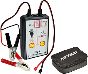ALLOSUN Fuel Injector Cleaner Tester & Adapter DIY Cleaning Tool Kit Set (Fuel Injector Tester)