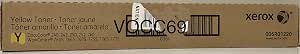 006R01220 Yellow 34000 Page Yield Toner Cartridge for DocuColor Printers 240 250 7655 7665