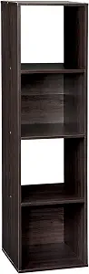 ClosetMaid 1036 Cubeicals Organizer, 4-Cube, Espresso