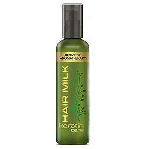 Keya Seth Aromatherapy, Hair Milk Keratin Care, Hair Cream for Hair Growth, Nourishing & Styling Enriched with Milk Protein, Vitamin E & Essential Oil I Daily Use for Men & Women (120ml)