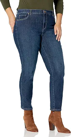 Gloria Vanderbilt Women's Amanda Classic High Rise Tapered Jean, Madison, 10 Regular