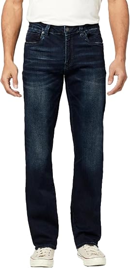 Buffalo David Bitton Men's Relaxed Straight Driven Jeans