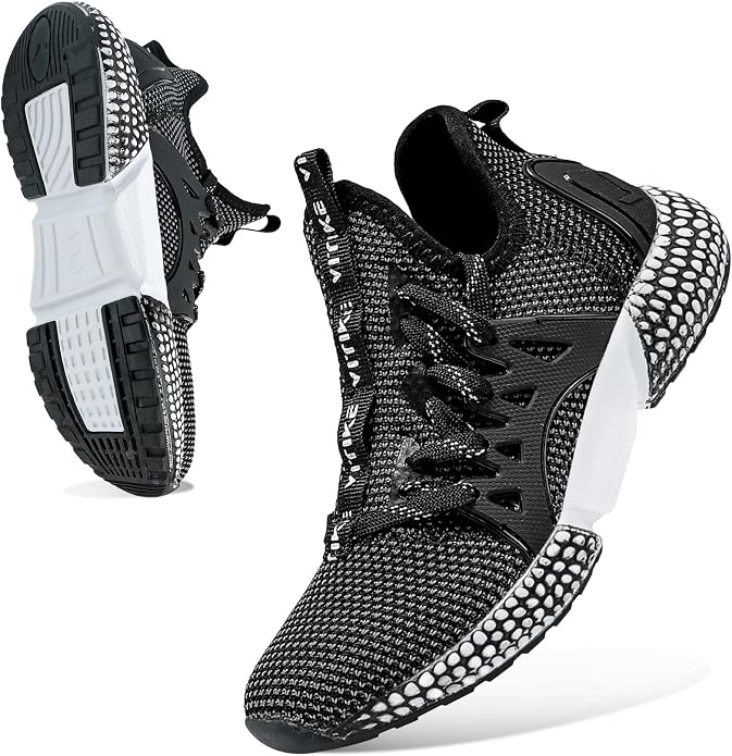 WETIKE Mesh Slip On Lightweight Running Sneakers