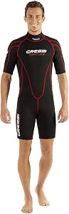 Cressi Shorty Men's Wetsuit for Water Activities in Warm Waters- Tortuga 2.5mm Premium Neoprene