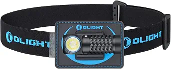 OLIGHT Perun Mini LED Headlamp 1000 Lumens Rechargeable, Right Angle Flashlight with Headband, EDC Handheld Flashlight for Camping, Running, Outdoor, Power Outage, Night Fishing, and Riding