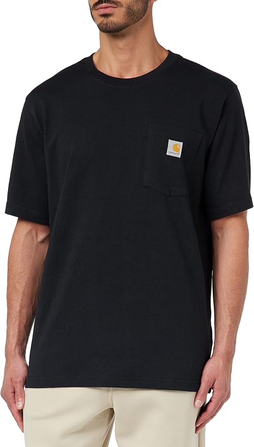 Carhartt Men's Relaxed Fit Heavyweight Short-Sleeve Pocket T-Shirt