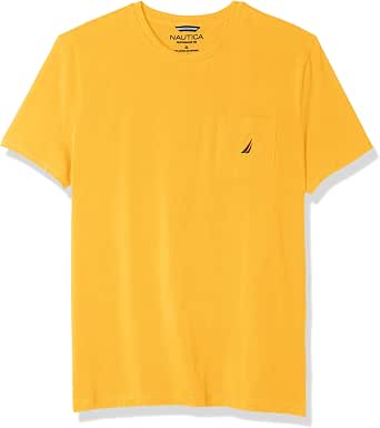 Nautica Men's J-Class Cotton Stretch Pocket Tee