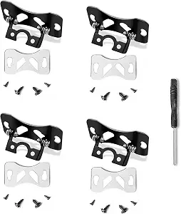 Universal Rear Camera Mounting Bracket,Dash Cam Mirror Cam Backup Camera Mount,Only Rearview Camera Holder,Back Up Camera Bracket,Reverse Camera Mount(4Pack)