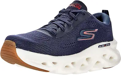 Skechers Men's GOrun Glide-Step Swirl Tech-Max Cushioning Athletic Workout Running Walking Shoes Sneaker