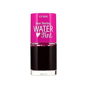 ETUDE Dear Darling Water Gel Luminous Lip & Cheek Tint| Long Lasting, Waterproof, Smudgeproof |Korean Makeup|Shade- 01,Strawberry Ade-9Gm