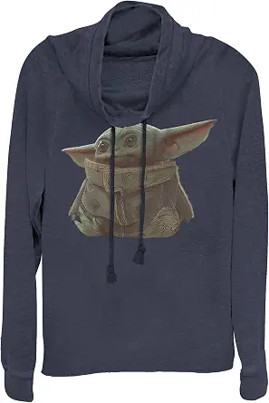 STAR WARS Mandalorian Ball Theif Women's Long Sleeve Cowl Neck Pullover