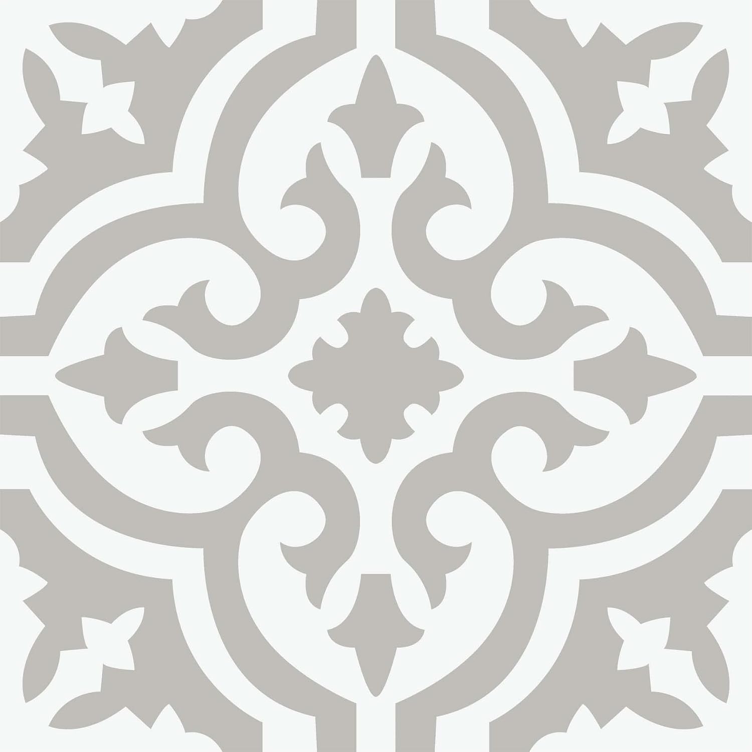 FloorPops Emilia Peel & Stick Floor Tiles, Neutral