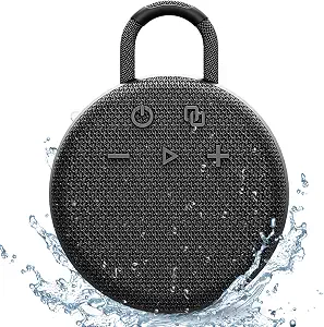 MusiBaby Bluetooth Speaker, Shower Speaker,Waterproof Speaker,Portable Speaker,Dual Pairing,Bluetooth 5.2,Loud Stereo,Booming Bass,1500 Mins Playtime for Home,Travel,Pool,Gifts