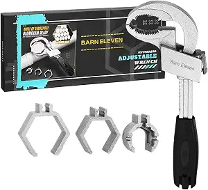 Universal Adjustable Double-ended Wrench - Multifunctional Adjustable Wrench for Disassembly & Assembly of Sanitary Ware, Pipe Puts - Crescent Wrench Sets for Water Pipe Repair, Home Accessories