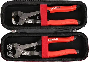 FBLFOBELI EVA Hard Carrying Case Compatible With Goldblatt 2 Piece Glass Tile Nipper Cutting Tools Set (Case Only)