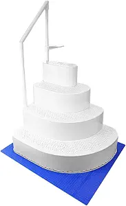 Aqua Select Resin Step in a Box White | Ultra Sturdy Steps