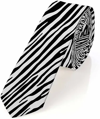 Yakuna Black Dots Men's Neckties Retro Classic Circle Geometry Men's Tie for Mens Teens Business Work Casual Wedding Party