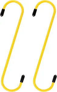 Durable&Rust-Proof Brake Caliper Hooks,A Specialty Automotive Tools for Changing Brake Pads,Braking,Axle Shaft,Other Suspension Works (Yellow/2pcs)