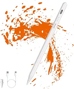 Stylus Pen for iPad 9th&10th Gen, Apple Pencil 2nd Generation,10Mins Faster Charge Apple Pen for iPad 2018-2023, iPad Pencil for iPad Pro 11/12.9 3/4/5 Gen, iPad Mini 5/6, iPad 6/7/8, iPad Air 3/4/5