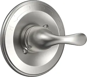 Replacement for Delta Faucet Classic 13 Series Single-Function Shower Valve Trim Kit, Shower Handle, Brushed Nickel Shower Trim Kit T13020-SS (Cartridge and Valve Not Included)