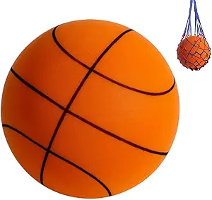 Silent Basketball,Silent Basketball Dribbling Indoor,2024Foam Basketball Silent 7-24cm/9.44in Dunk Basketball Indoor Training,Silent Swish Basketball(Adult Basketball)