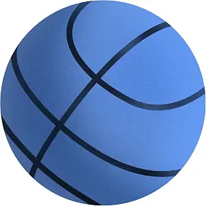 wusoda Silent Basketball Dribbling Indoor Dribble Dream Silent Basketball Airless Basketball Quiet Mini Basketball for Kids Small Basketball